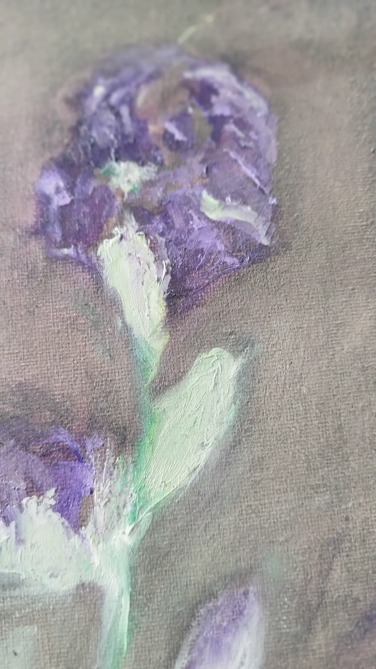 Bouquet pour une visite impossible