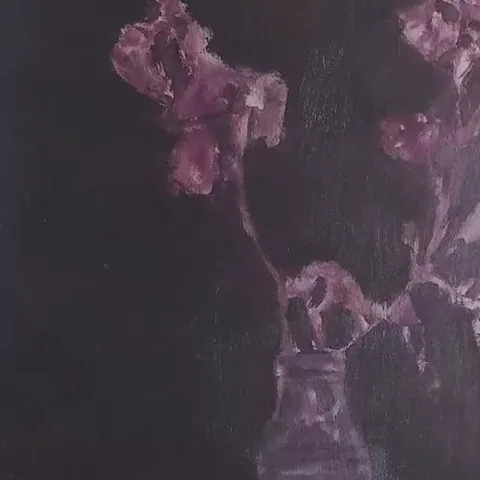 Détail — Bouquet pour une visite impossible