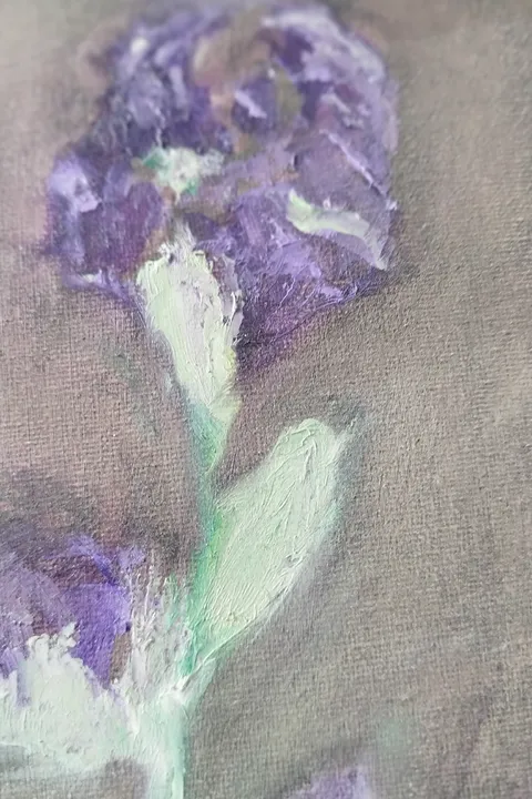 Détail — Bouquet pour une visite impossible