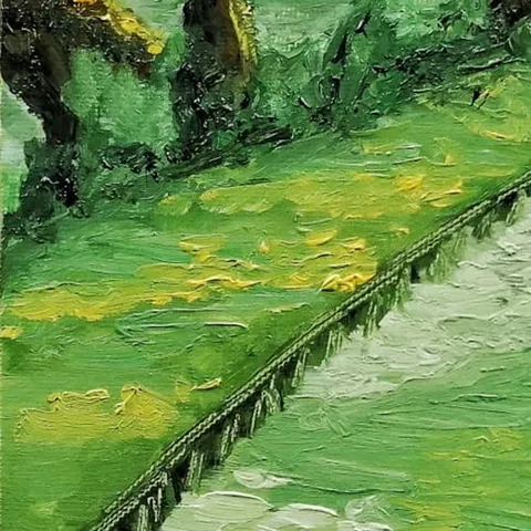 Détail — Le jardin vert de Maubuisson