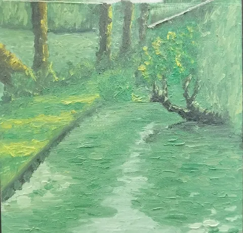 Détail — Le jardin vert de Maubuisson