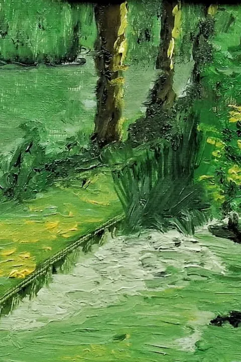 Détail — Le jardin vert de Maubuisson