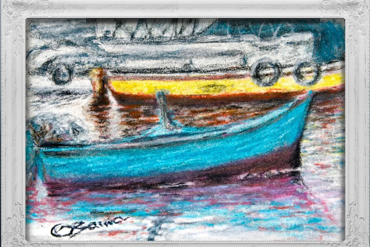 Barques bleues d’Alexandrie