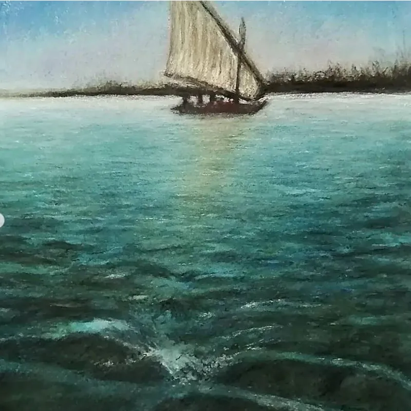 Une voile sur l’émeraude