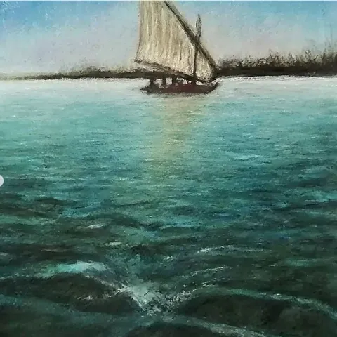 Une voile sur l’émeraude