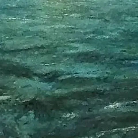 Détail — Une voile sur l’émeraude