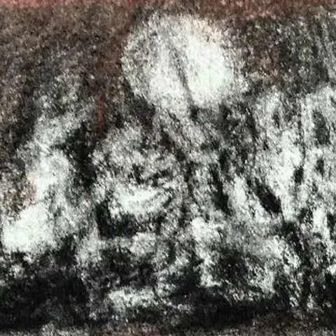 Détail — Lune sur l’eau noire