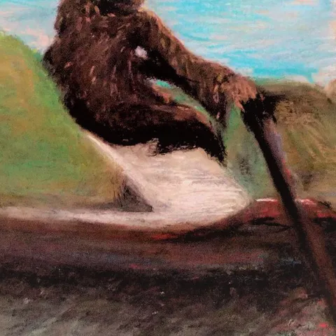 Détail — Le pêcheur et l’horizon
