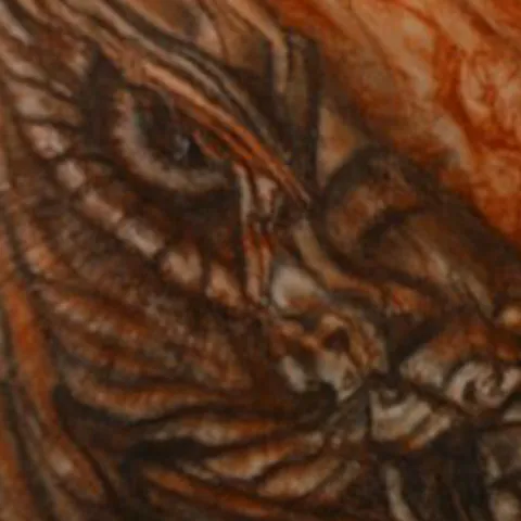 Détail — Le souffle du dragon