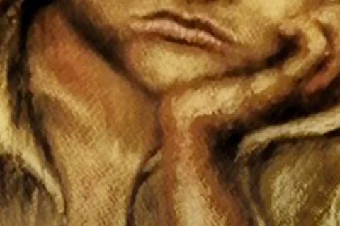 Détail — L’enfant pensif
