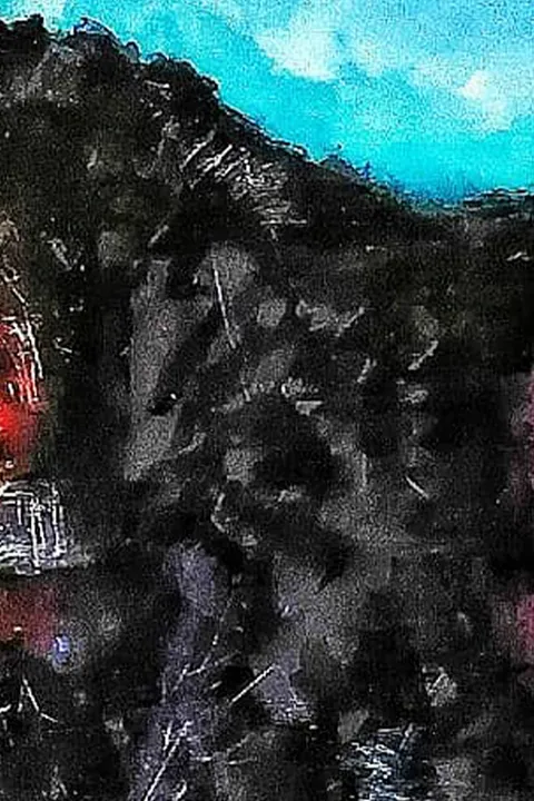 Détail — Visage enfoui dans la terre