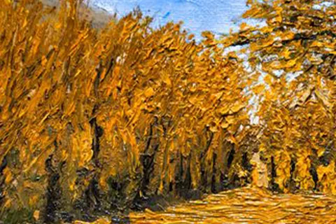 Détail — L’allée d’or
