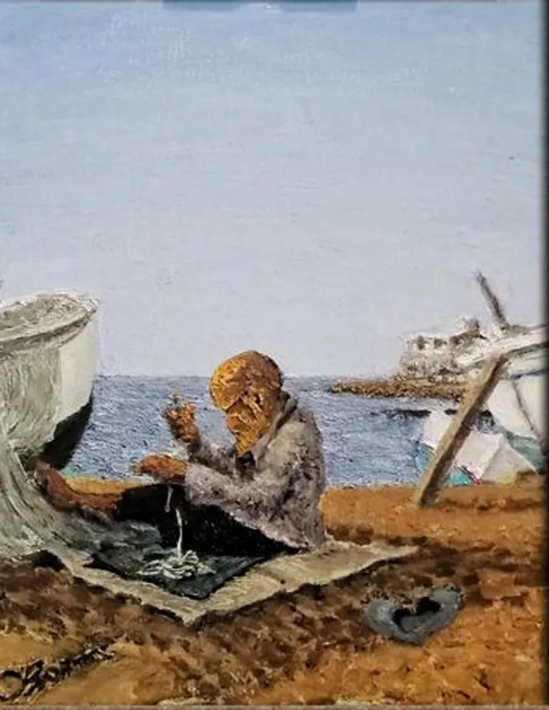 Le pêcheur raccommode ses rêves