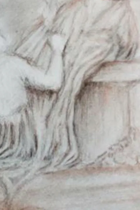 Détail — Aux pieds de sa mère