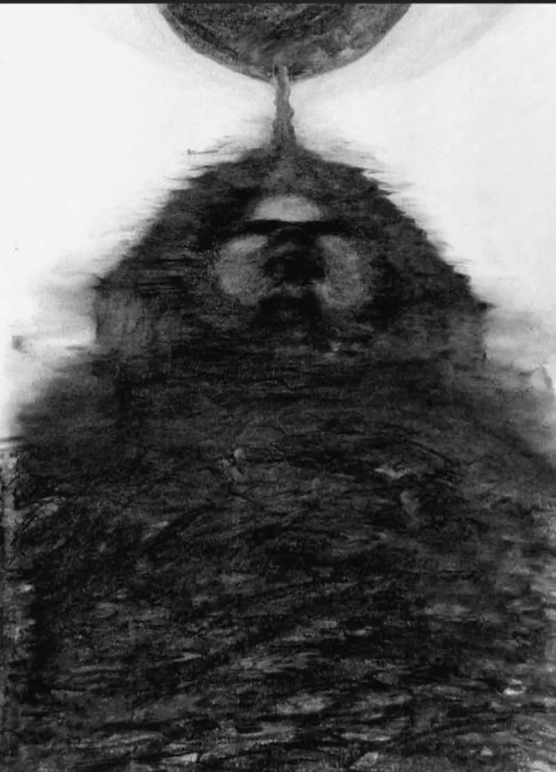 L’homme sous le sablier