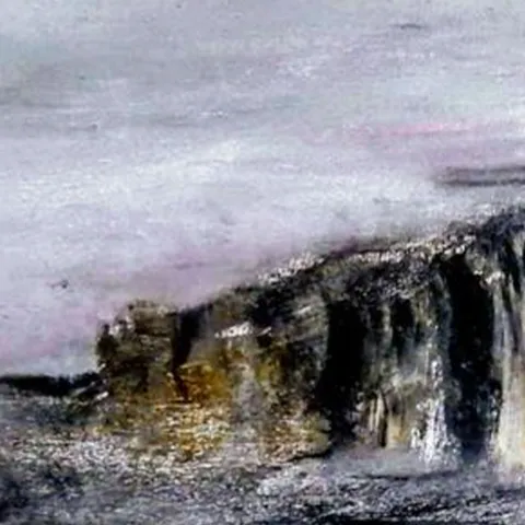 Détail — Falaises sous l’orage