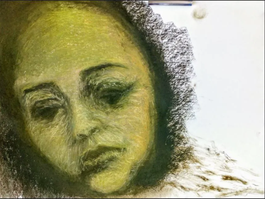 Visage de mélancolie