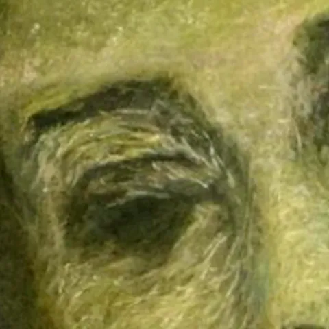Détail — Visage de mélancolie