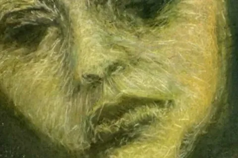 Détail — Visage de mélancolie