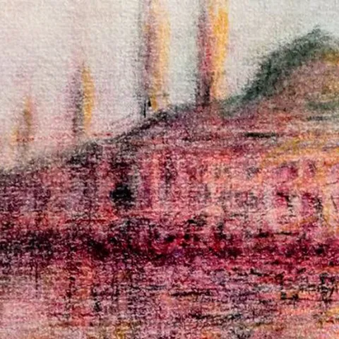Détail — Mosquée au miroir de l’eau