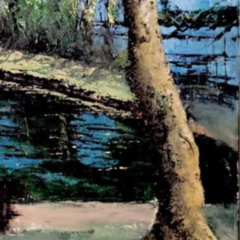 Détail — Le pont du parc