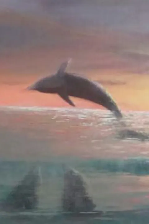 Détail — Dauphin au crépuscule