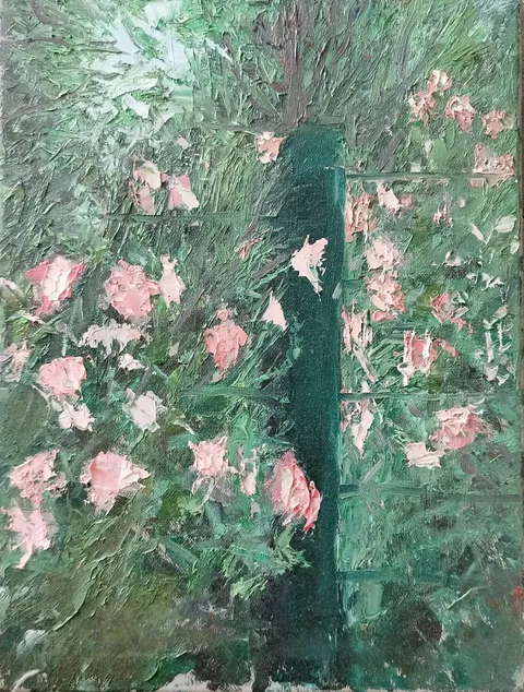Détail — Le bosquet aux roses