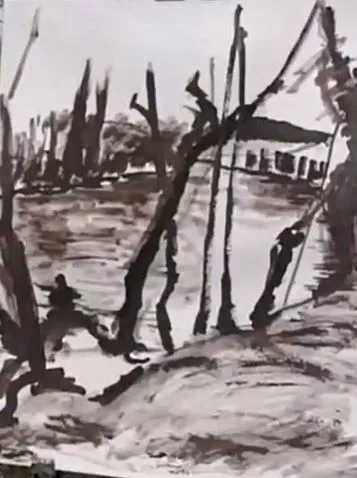 Arbres noyés