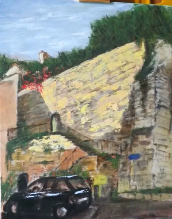 Le vieux mur de Pontoise