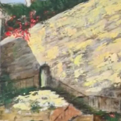 Détail — Le vieux mur de Pontoise