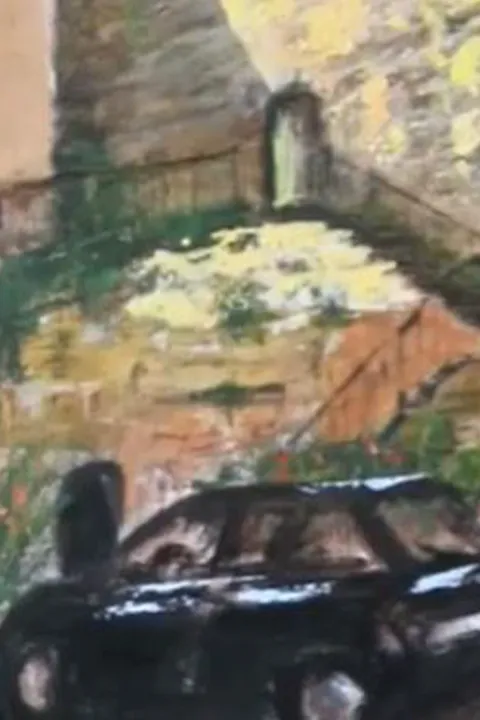 Détail — Le vieux mur de Pontoise