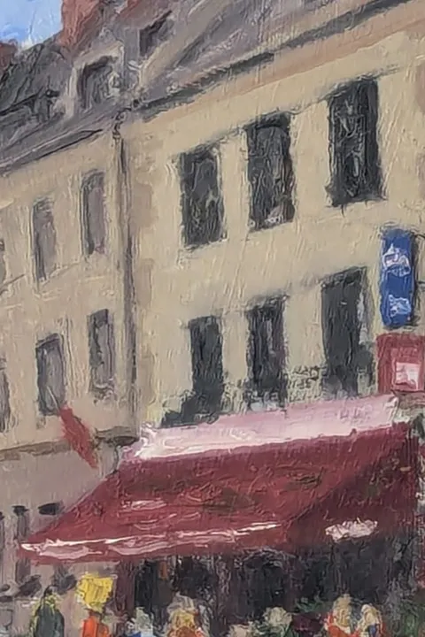 Détail — Le restaurant du coin de la place
