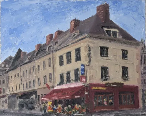 Détail — Le restaurant du coin de la place