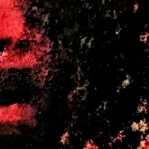 Détail — Ukraine, visage de feu