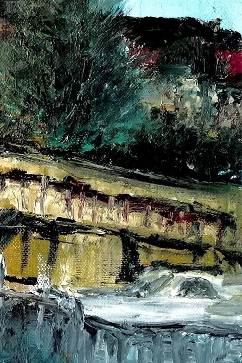 Détail — Maisons au bord de l’eau