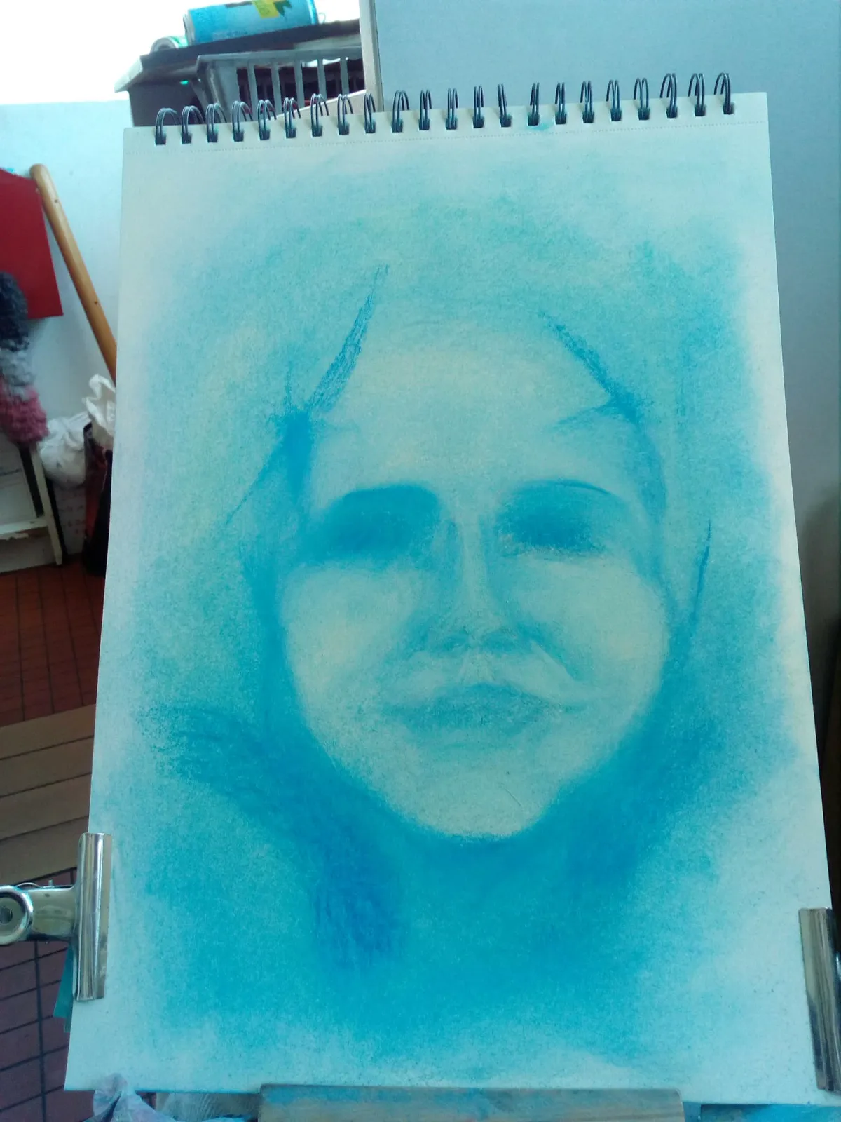 Femme d’azur