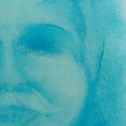 Détail — Femme d’azur