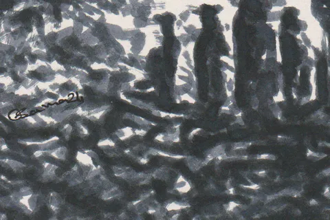 Détail — Gaza, les murs debout