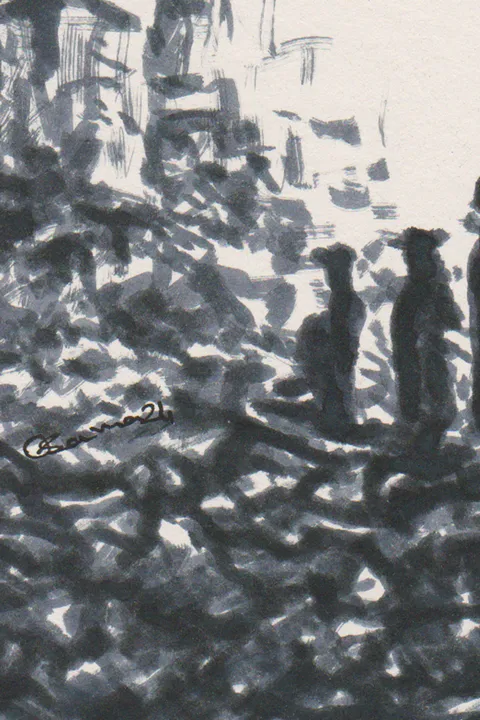 Détail — Gaza, les murs debout
