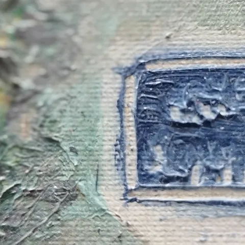 Détail — Roses au coin de la rue
