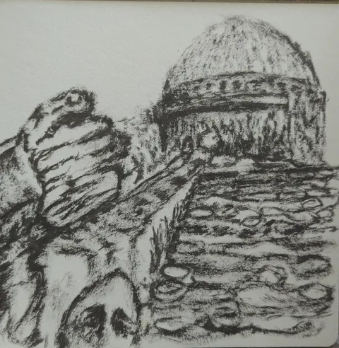 Sous la coupole, les murs tombés