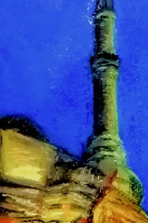 Détail — La rue du minaret, la nuit